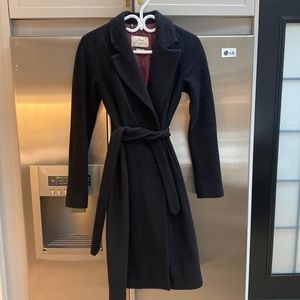 Aritzia Wilfred Wool/Camel Hair Coat